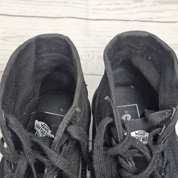 Vans Sk8-Hi Black Platform Size W-8 M-6.5 Awaken Desire Glow In The Dark - Picture 6 of 7